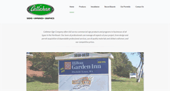 Desktop Screenshot of callahansign.com